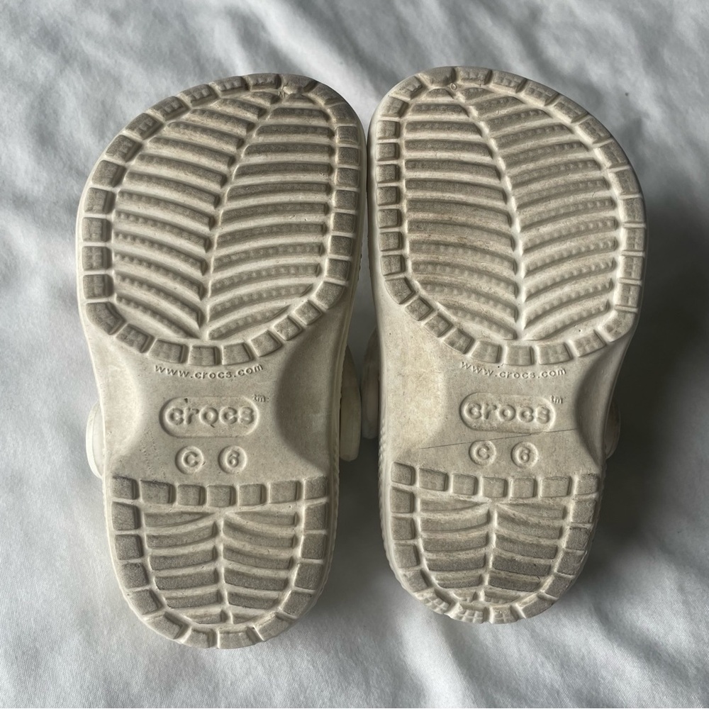 CROCS Kids Shoes - Cream - Picture 6 of 6